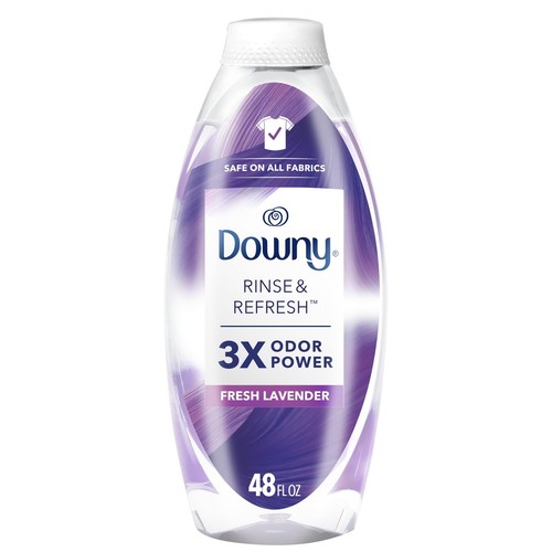 RINSE & REFRESH Laundry Odor Remover and Fabric Softener, Fresh Lavender, 48 ...