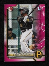 2022 Bowman Prospects Fuchsia Border 157/299 Rodolfo Nolasco #BP-69 4b9