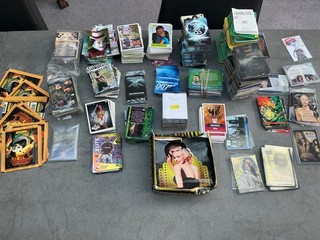 Huge Trading Card Job Lot Mixed Sets Panini Monroe Torchwood Buffy see photos