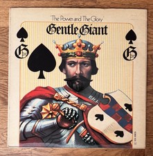 LP Gentle Giant The Power And The Glory INCL. LYRICS SHEET 