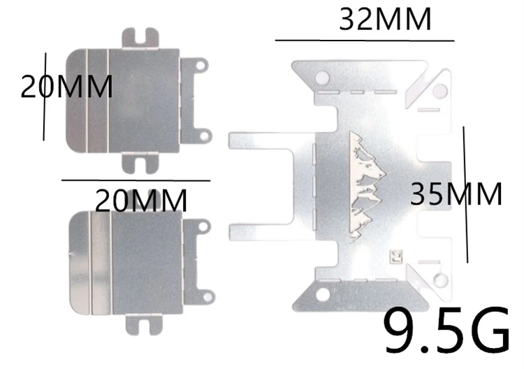 GPM Metal Skid Plates For TRAXXAS 1/18 TRX-4M Ford Bronco / Land Rover Defender - Image 3 of 4