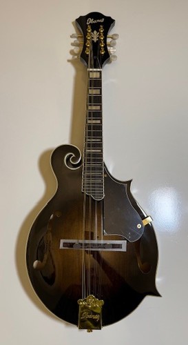 IBANEZ M522S-DVS F STYLE BOGEN MASSIVE FICHTENDECKE MANDOLINE DARK VINTAGE SUNBURST