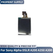 LCD Display Screen Camera Part For Sony Alpha DSLR A200 A350 A300 AUO Type New