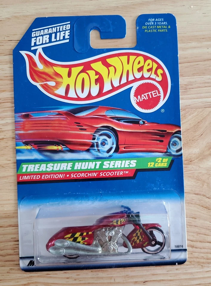 风火轮寻宝 Scorchin 滑板车 限量版 两个引擎变体 — 第 3/4 张图片