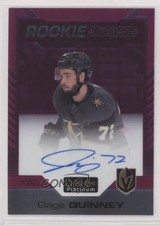 2020-21 O-Pee-Chee Platinum Rookie Matte Pink /99 Gage Quinney #R-GQ Auto 0p96