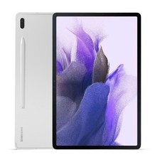 Samsung Galaxy Tab S7 FE 12.4" 64GB Mystic Silver Tablet with S Pen – Grade B