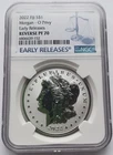 2022 Fiji Morgan O Privy Silver Dollar S$1 Early Releases - NGC REVERSE PF 70