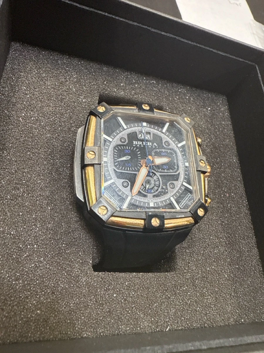 BRERA OROLOGI Men Square Wristwatches for sale | eBay