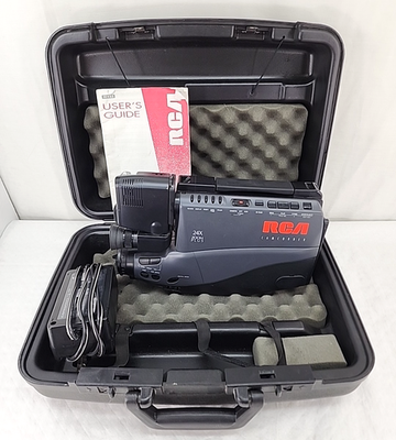 RCA VHS 24X Camcorder CC547 Manual + Case No Battery Untested | eBay