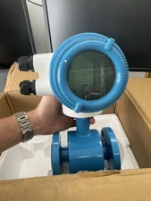 Electromagnetic Fluid Flow Meter- 1 Inch, 4-20mA, RS485. Brand New, Never Used!