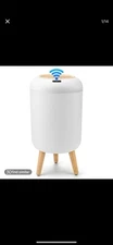 Pukomc Smart Sensor Wastebasket Hand Free Touchless 2.6 Gallon