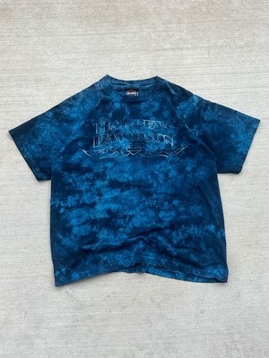 Vintage Harley-Davidson of Lake Charles, Louisiana Tie-Dye Graphic T-Shirt