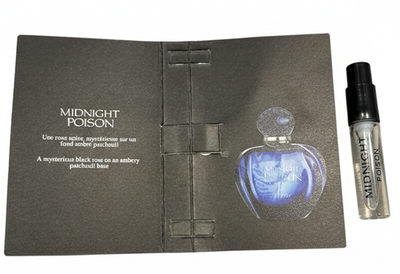 Dior-Midnight Poison Parfum Sample Spray 2ml-0.03 fl oz free