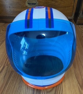 NASA Toy Space Explorer Suit Helmet- Astronaut Mask Costume Shuttle Visor Blue