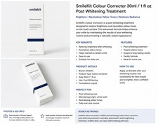 SmileKit Colour Corrector 30ml 1oz Post White...