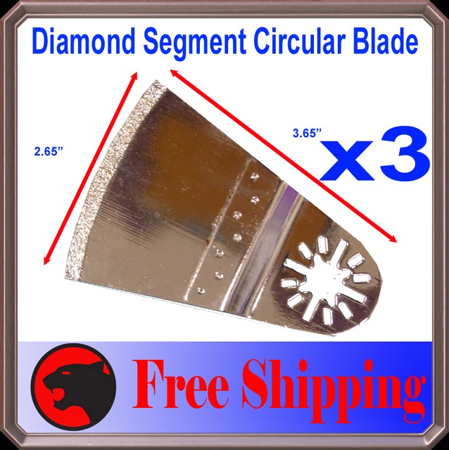 Diamond Oscillating Multi Tool Blade Disc Ridgid Jobmax Genesis