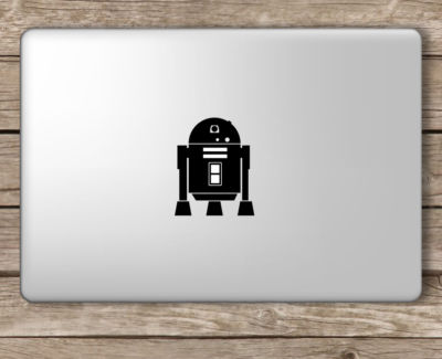 R2D2 Vinyl Decal Sticker For MacBook Air Pro Mac 11'' 13'' 15''  & Car