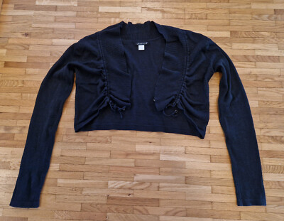 Bolero, schwarz, Größe XXS/XS, Laura scott, langarm