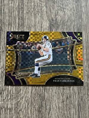2023 Select FRAN TARKENTON Gold Prizm Field Level 10/10 #363 Jersey Number SSP