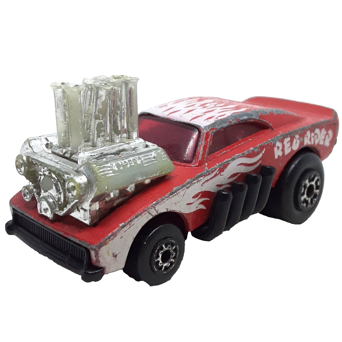Lesney Matchbox Superfast Red Rider No. 48 1972 Red Made in