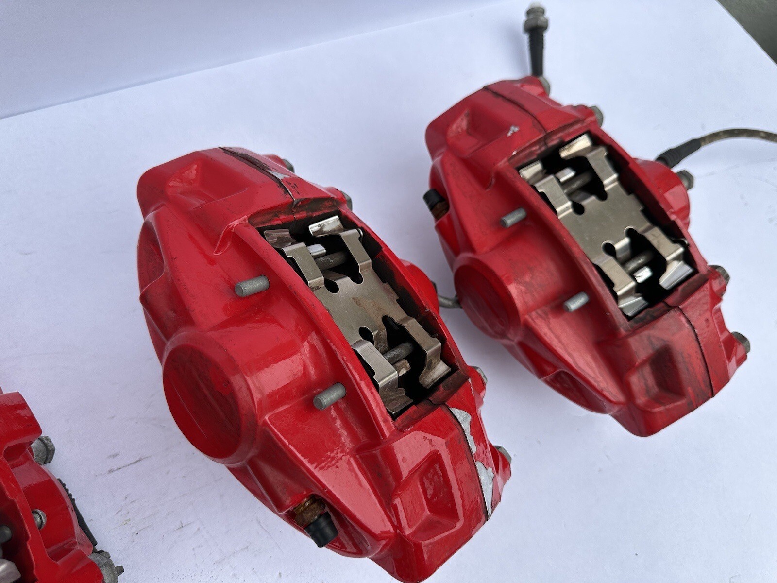 Infiniti G37 G35 Coupe 350Z 370Z Akebono Big Calipers Brakes set eBay