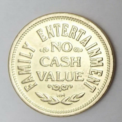 Family Entertainment No Cash Value Arcade Game Token 22mm | eBay