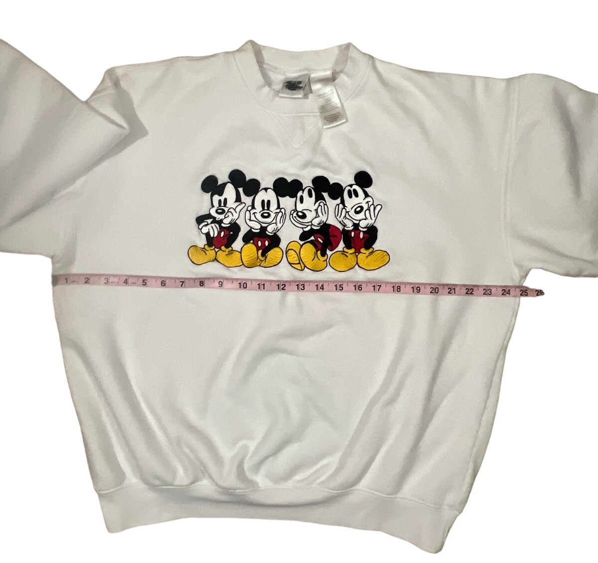 vintage Disney Mickey mouse embroidered sweatshirt sz XL vintage Disney Mickey mouse embroidered sweatshirt sz XL