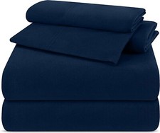 Sheet Set - Jersey Knit Sheets 3 Piece  Cotto...