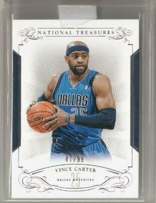 2013-14 Panini National Treasures VINCE CARTER Base 47/99