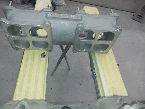 WEIAND TUNNEL RAM BIG BLOCK CHEVY RECTANGULAR PORT - CHEVY TUNNELRAM RECT - Picture 9 of 12