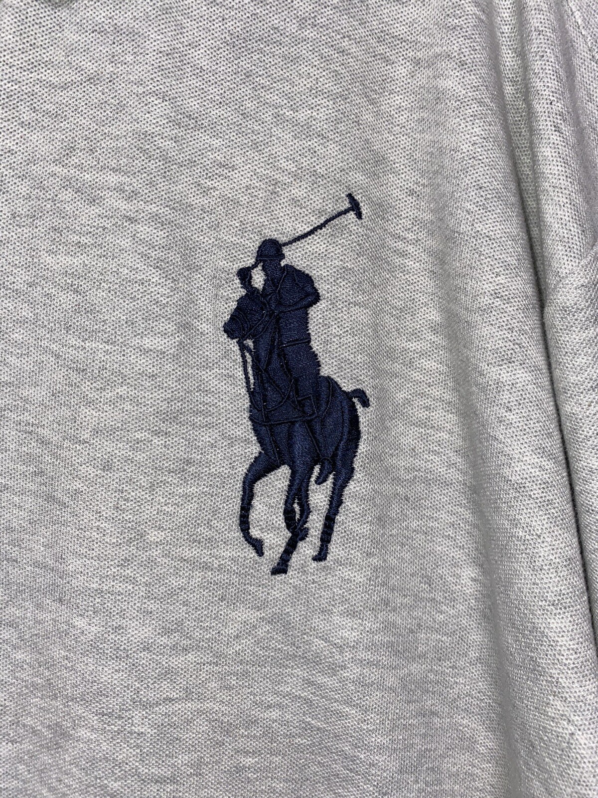 Polo Ralph Lauren vintage personalizzata vestibilità grande pony jockey camicia uomo taglia XXLarge