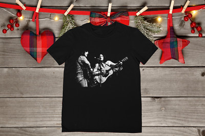 Gram Parsons and Miss Emmylou Harris Shirt Classic Black Unisex S-5XL