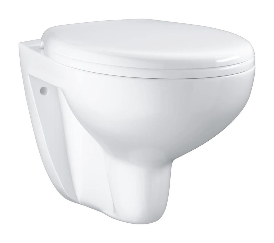 Grohe Bau ceramic wall flush WC rimless toilet dishwasher rimfree 39427 - Image 2 of 3