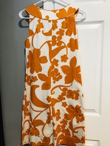 tory burch orange dress