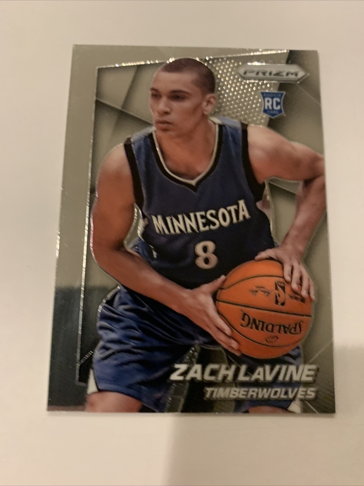 2014-15 Panini Prizm Zach LaVine #262 Rookie RC. Nice Card