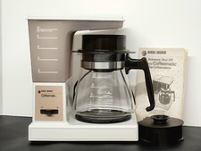 Macchina da caffè a goccia vintage Black & Decker Coffeematic 10 tazze lunga durata Brew Starter