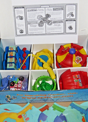 Balloon Lagoon 4 in 1 Carnival Game for Kids - 2004 Cranium - Complete & Nice