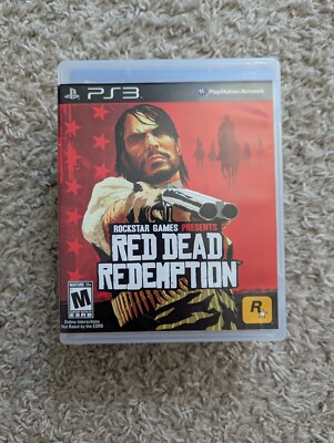 Playstation Games Lot for PS3 and PS4. Includes Read Dead Redemption with map.