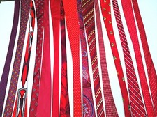 89 LOT OF 15 DIFFERENT BRANDS MEN'S TIE 100 SILK MADE IN USA