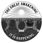 1 Oz Silver Trump Round Coin THE GREAT AWAKENING 47th Series