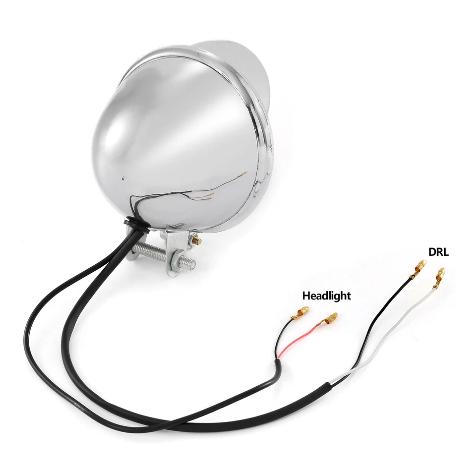 Driving Headlight Spot Light For Suzuki Intruder Volusia VS VL 700 800 1400 1500 - Imagem 4 de 4