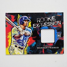2022 Diamond Kings Baseball Rookie Expression Relics #RE-WF Wander Franco RC JS