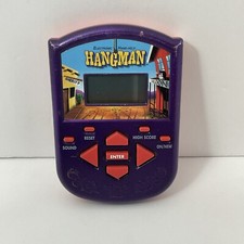 Hangman Electronic Hand Held Game by Milton Bradley   Please Read Description 