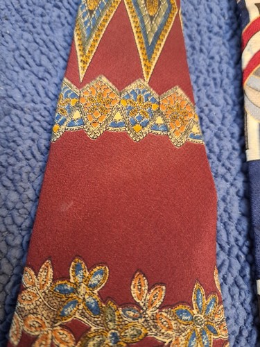 100% Silk Mens Necktie Tie Lot Of 15. Michael Kors Tommy Hilfigure many others - Picture 12 of 12