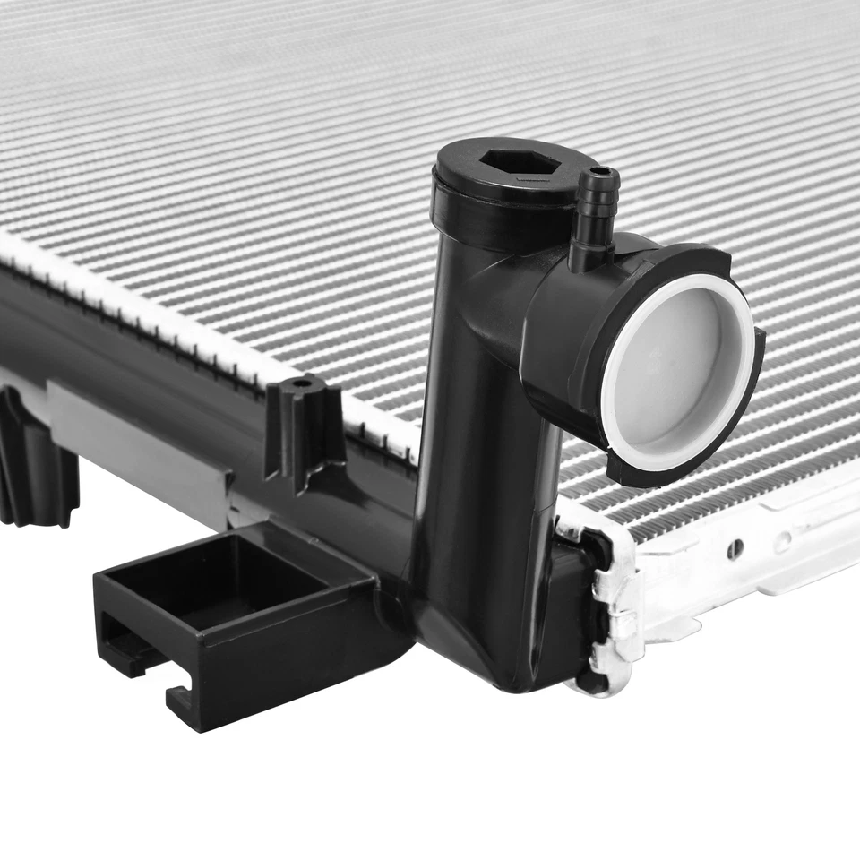 Radiador 13071 para Jeep Liberty 2008 2009 2010 2011 2012 3,7 L V6 aluminio Foto 4 de 4