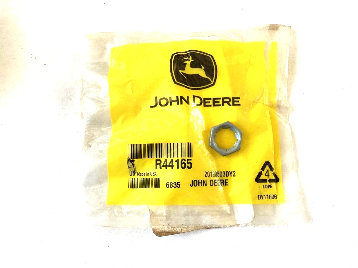 John Deere 1 New OEM R44165 Lock Nut - Various Equipment | eBay