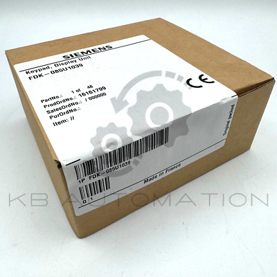 FDK-085U1039 Display and keypad for Siemens SITRANS F M MAG 5000/6000