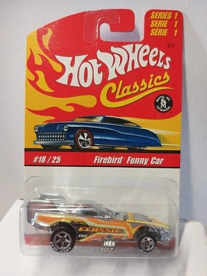 Hot wheels 1/64 🇨🇵  Classics firebird funny car 18/25  peinture spectraflames - Photo 1/4
