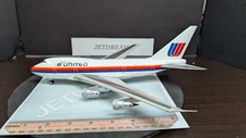 1/200 UNITED AIRLINES BOEING 747SP-21 80'S SAUL BASS COLORS N142UA INFLIGHT 200