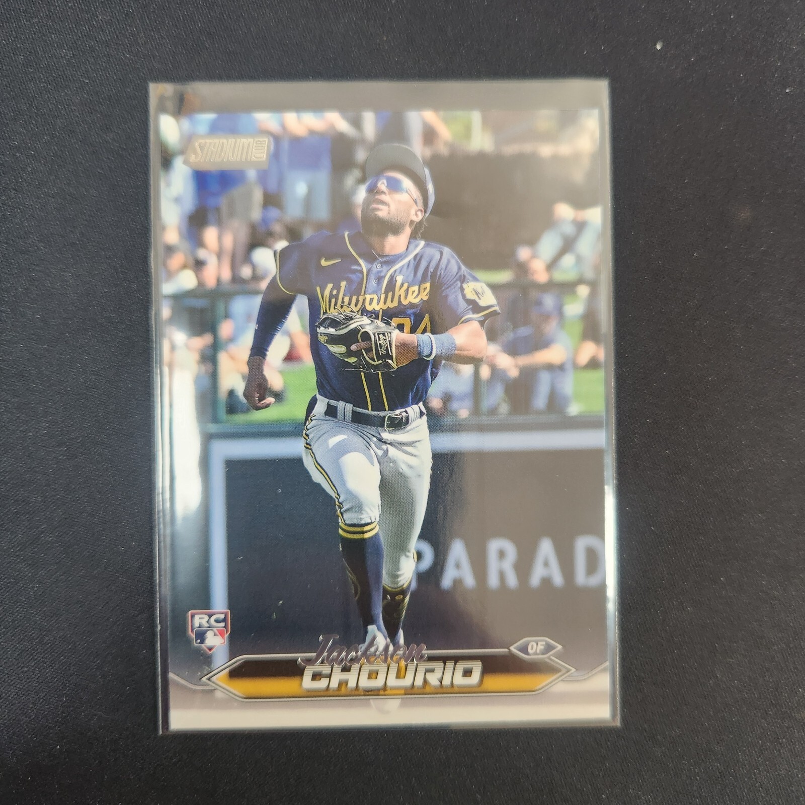 2024 Topps Stadium Club ~ Jackson Chourio (RC) #184 ~ Base Rookie ~ Brewers L35
